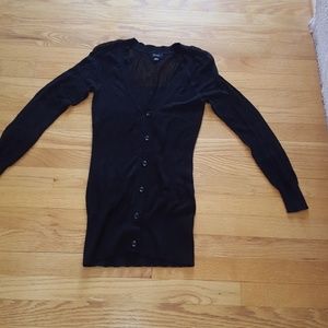 Black Guess cardigan sweater
